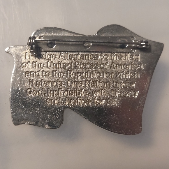 American Coin Treasures Quarter Dollar Flag Pin - Picture 2 of 2